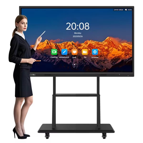 Vertical advertising machine integrated advertising machine